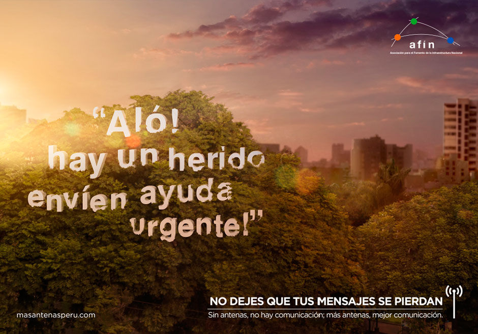 ¡Aló! ¡Hay un herido, envíen ayuda urgente!