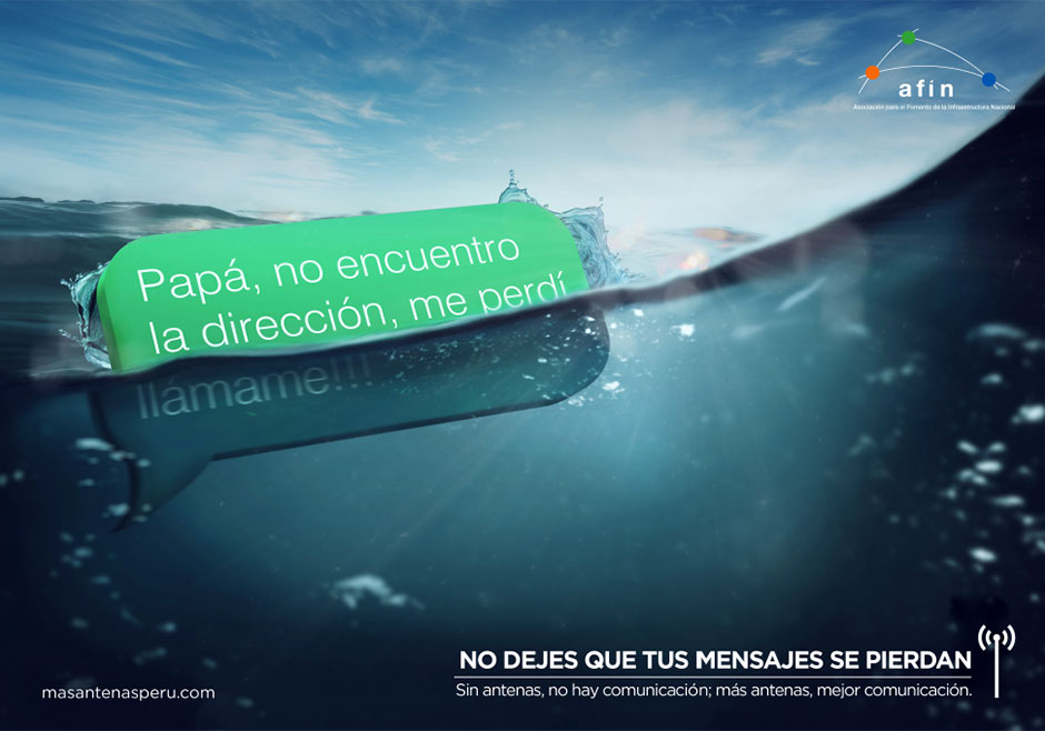 Papá no encuentro la dirección. Me perdí